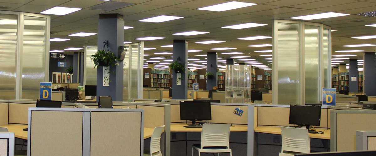 Image of the Library Commons.